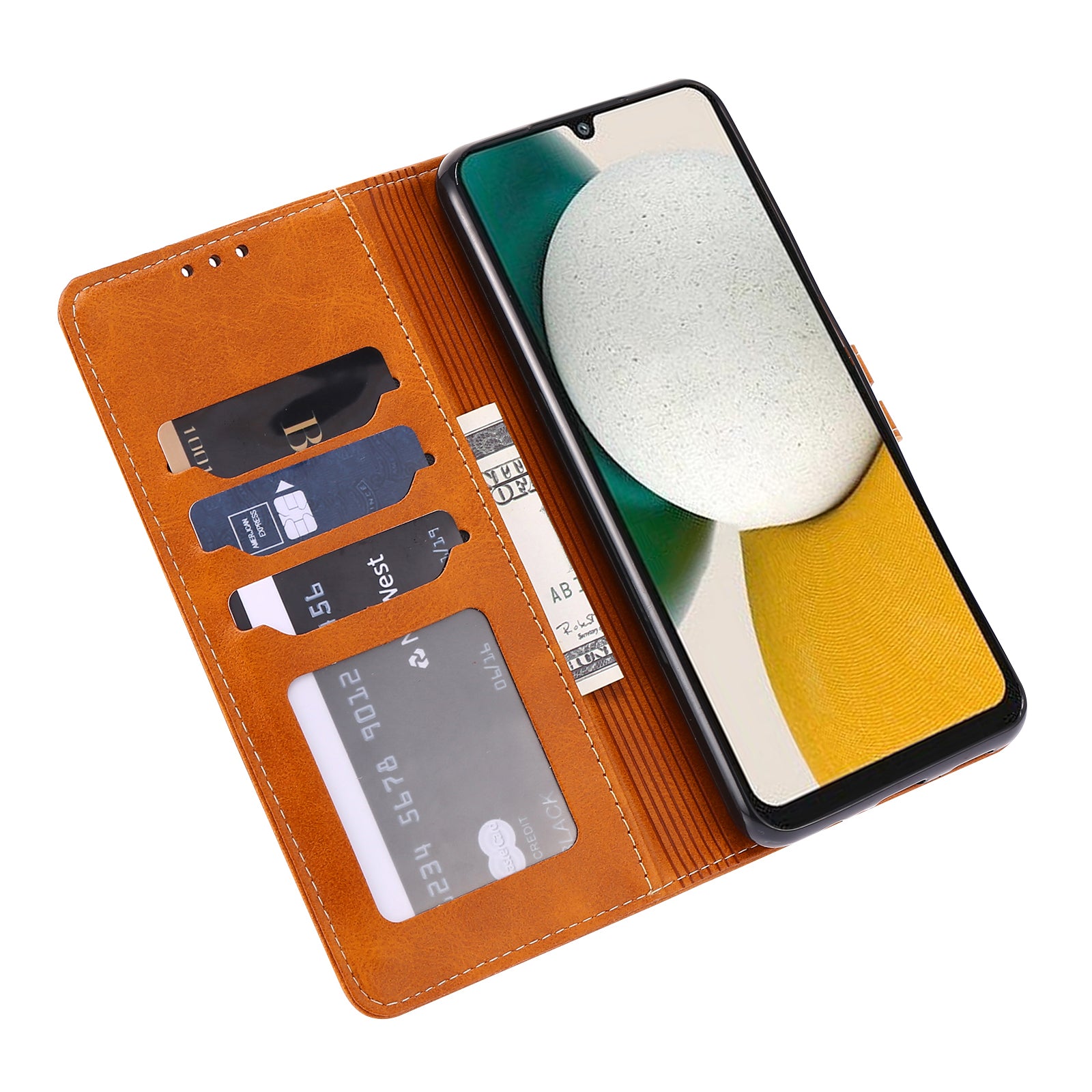 For Samsung Galaxy A34 5G Happy Cat Pattern Imprinted PU Leather Case Full Protection Phone Stand Wallet Cover For Samsung Galaxy A34 5G Happy Cat Pattern Imprinted PU Leather Case Full Protection Phone Stand Wallet Cover